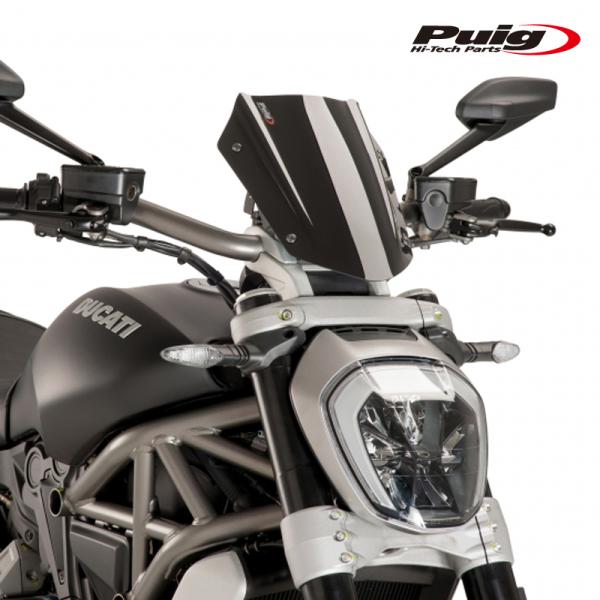 Puig 8921N NEW GENERATION ADJUSTABLE [BLACK] DUCAT...