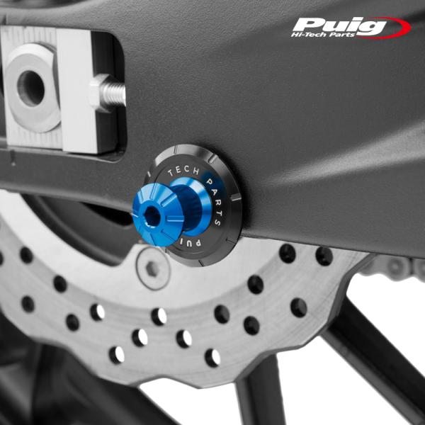Puig 9259A SPOOL SLIDER PRO M8 [BLUE] 汎用 プーチ スタンドフ...