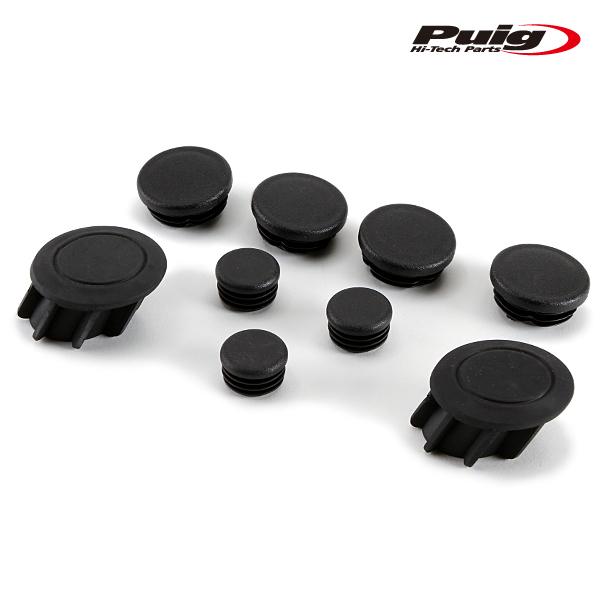 Puig 9332N CHASSIS CAPS [BLACK] BMW R1200GS/ADVENT...