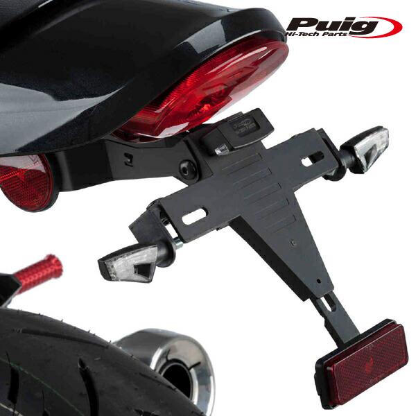 Puig 9597N LICENSE SUPPORTS Kawasaki Z900RS (18-25...