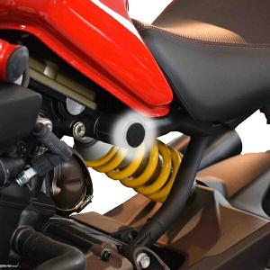 TEASER [A2J3K] ティーザー ステップ BLACK SR400/SR500 (ミッド