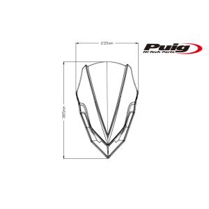 Puig（プーチ） Puig 7012H NEW GENERATION RETROVISION [SMOKE] BMW R