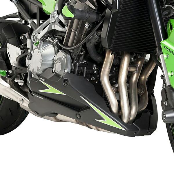 Puig 9703J ENGINE SPOILER [MATT BLACK] Kawasaki Z9...