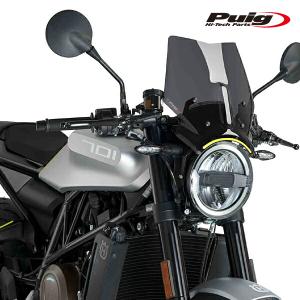 プーチ スクリーン YAMAHA XSR700(21-25) Puig（プーチ） Puig 21430N WINDSHIELD NEW GENERATION SPORT [BLACK