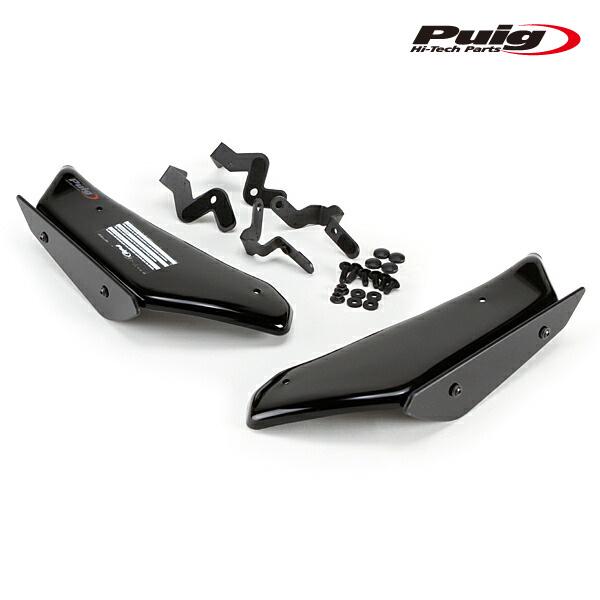 Puig 9882N SIDE SPOILER WINGLET [BLACK] Kawasaki Z...