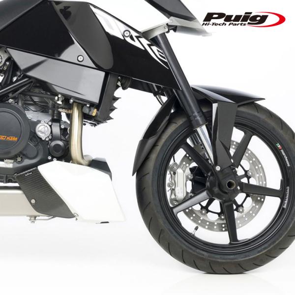 Puig 9928N EXTEND FENDER FRONT [BLACK] KTM 690 DUK...
