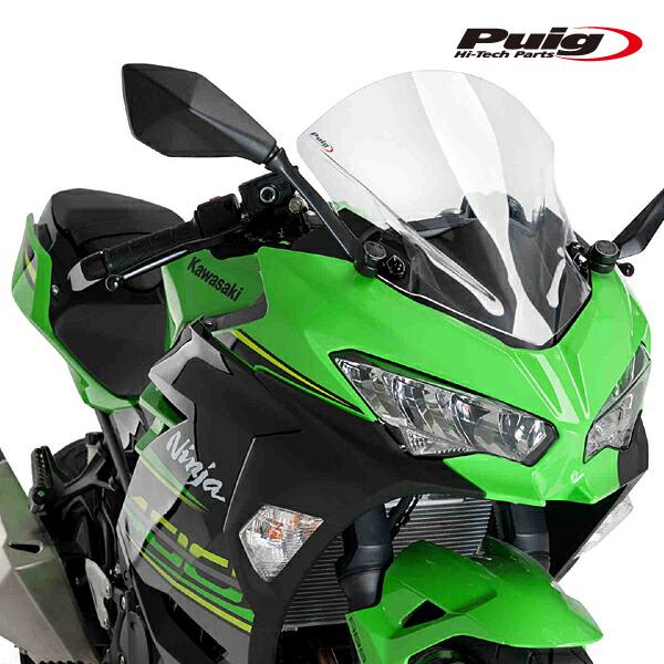 Puig 9976W RACING-SCREEN [CLEAR] Kawasaki Ninja 40...