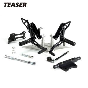 TEASER [A2J3K] ティーザー ステップ BLACK SR400/SR500 (ミッド