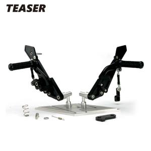 TEASER [A2J1S] ティーザー ステップ SILVER 3ポジションSR400/SR500