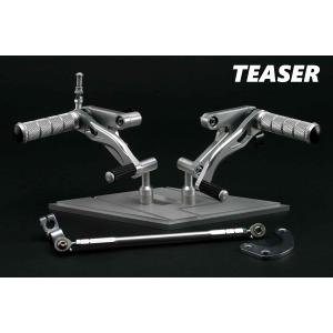 ミッドスタイルステップ　TEASER(ティーザー) SR400 TEASER(ティーザー) [A2J2K] ステップ BLACK SR400/ SR500 (ミッド
