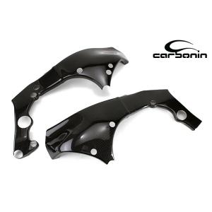 Carbonin CK18050 カーボン フレームプロテクター Kawasaki ZX-10R (16-)｜rambutan