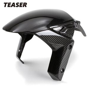 TEASER FFK04G FRONT FENDER[DRY CARBON HG] Kawasaki　ZX-10R (16-) ティーザー カーボン フロント フェンダー｜rambutan