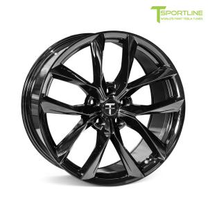 SS201010114GB T Sportline Tesla Model Y 20inch ティースポーツライン テスラ モデル Y TSS Flow Forged Tesla Wheel (Set of 4) 【Gloss Black】｜rambutan