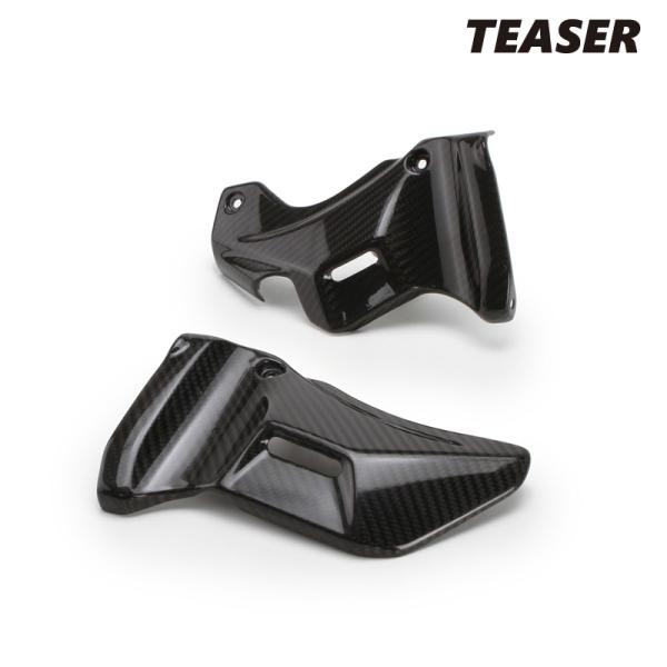 TEASER TFK02G NECK FRAME COVERS【DRY CARBON HG】 Kaw...