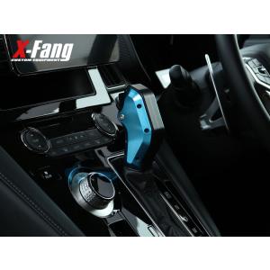 X-Fang TGS-BSG403CR3 Billet Shifter (Gun Grip Type)ビレットシフター(ガングリップタイプ）【MC後DELICA D:5専用】CR.3 ブルー/ブラック【適合】3DA-CV1W｜rambutan