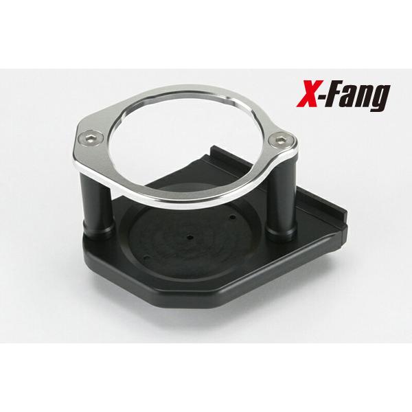 X-Fang tgs-dh401bs Billet Drink Holder SILVER  ビレッ...