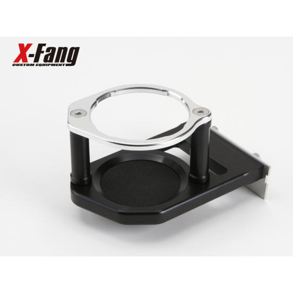 X-Fang Billet Drink Holder Silver/FJ CRUISERビレットドリ...