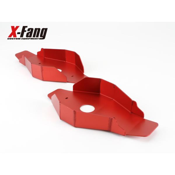 X-Fang Rear  ｌower arm guard　（D:5)REDリアロアアームガード　レッ...