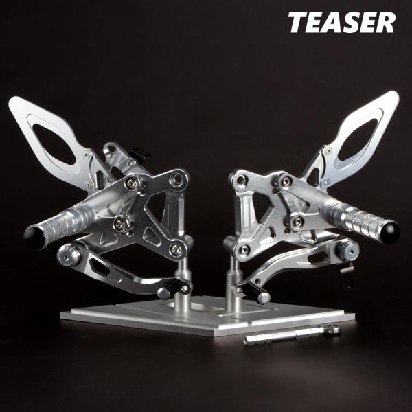 TEASER X4J4S レーシング ステップXX [SILVER/4ポジ] KAWASAKI ZX...