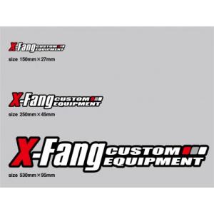 X-Fang XF15027X-Fang logo Sticker｜rambutan