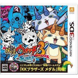 ☆ゆうパケット送料無料【新品】3DS　妖怪ウォッチ3 SUSHI　スシ｜ramkins