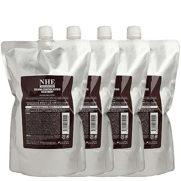 NHE ボリュームコントロールリペアトリートメント 1000g 詰め替え 4袋 くせ毛 うねり 広が...