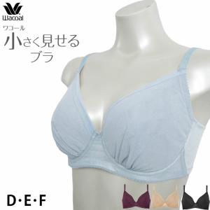 ワコール Wacoal 小さく見せるブラ (Dカップ/Eカップ/Fカップ) 3/4カップブラジャー 小さく見えるブラ BRB422後継品 BRB452 【P】｜ran-fan