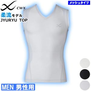 CW-X ワコール メンズトップ 半袖 JYURYU cwx wacoal メッシュタイプ