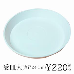 【植物と一緒に購入で送料無料】≪単品購入不可≫ 受け皿大 直径24cm 白 プラスチック 大輪胡蝶蘭/ミディ5本立に [g-ukezaral]｜胡蝶蘭専門農園 iファーマーらんぼ