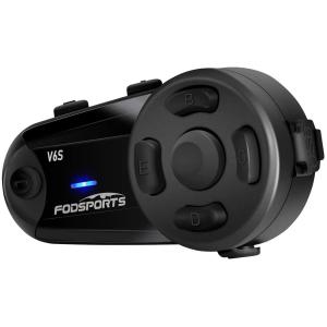 Fodsports V6S Bluetooth 5.0 IP65防塵防水 Siri対応 インカム バイク