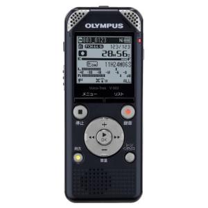 OLYMPUS ICレコーダー VoiceTrek 8GB リニアPCM対応 指向性マイク搭載 FMチューナー付 BLK ブラック V-803｜randomstore