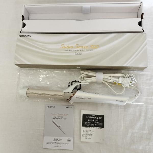 コイズミ(Koizumi) ヘアアイロン カール 26mm サロンセンス 300 シルキーモイスト ...