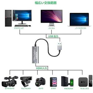 ビデオキャプチャー HDMI キャプチャーボー...の詳細画像4