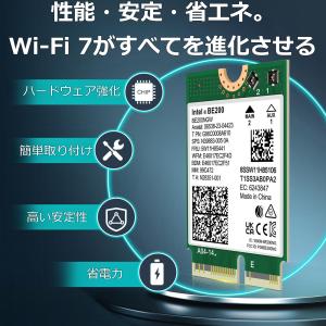 Wi-Fi7 Intel BE200 無線LA...の詳細画像3