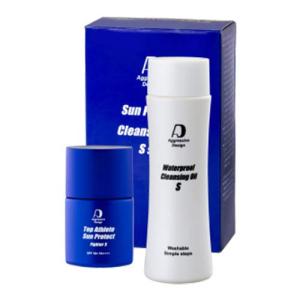 アグレッシブデザイン Top Athlete Sun Protect FighterS & Waterproof Cleansing Oil S ファイターS & クレンジングオイルS｜ranking-store