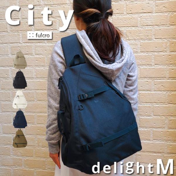 fulcro City/delight M 三角シェイプ クロス ボディバッグ ショルダーバッグ 斜...