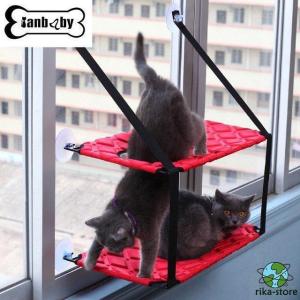 猫窓 猫ベッド 吸盤タイプ ネコ窓 キャットウォーク 耐荷重 ネコ用 猫 ねこ 室内用｜ranman-st