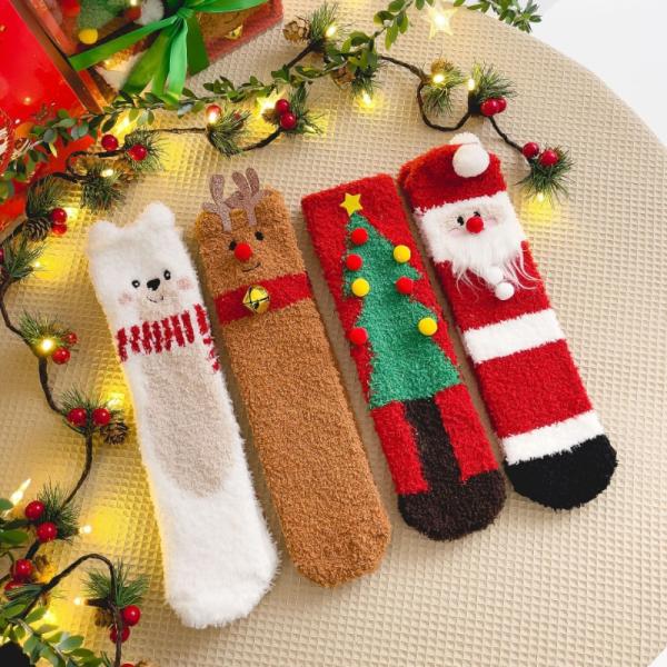クリスマス ソックス クリスマス 靴下 サンタ プレゼント クリスマス 靴下 飾り クリスマスソック...