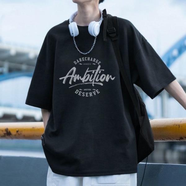 Tシャツメンズ 夏用新作トップス 薄手 半袖 メンズ ウェア 半袖tシャツ ゆったり 大きいサイズ ...