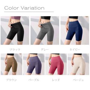 ヨガパンツ レディース レギンス ハイウエスト...の詳細画像1