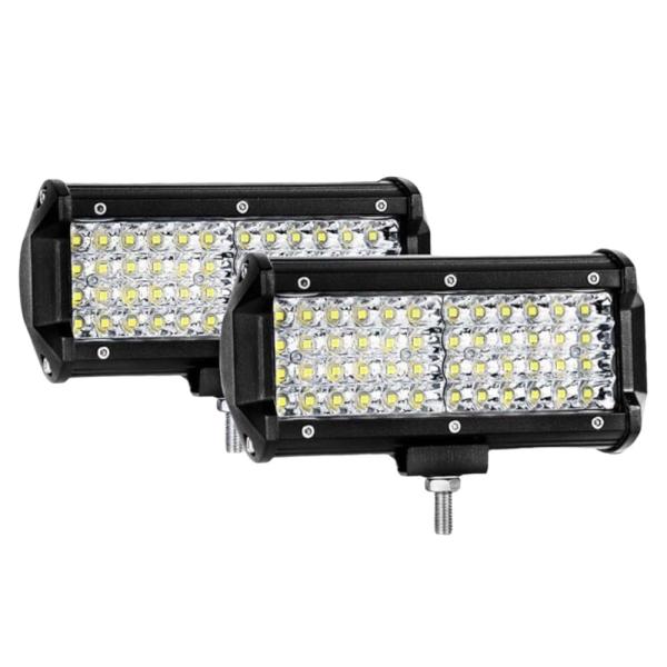 LED ワークライト 作業灯 144W 2個セット 投光器 船用ライト 除雪機 大型トラック 車 軽...