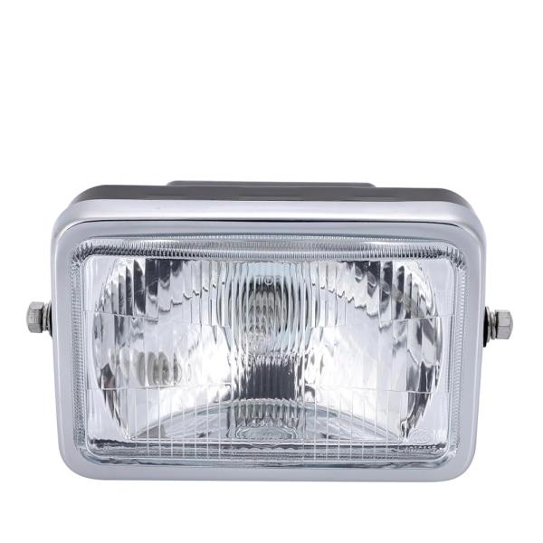 ホンダ 用 ヘッドライト 角目 ガラスレンズ AX100 TZR125 RZ125 CB125T F...