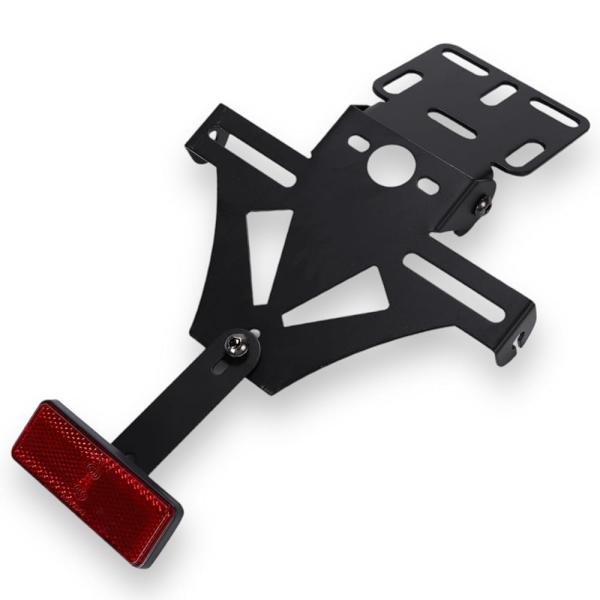 フェンダーレスキット YZF-R25 FZR400等対応 ステー ブラック ナンバープレート用 LE...