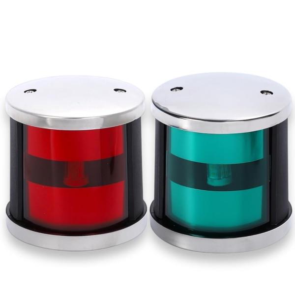 航海灯 LED 12V 24V 兼用 左右セット 左舷灯 右舷灯 船 小型船 釣り船 ボート ヨット...