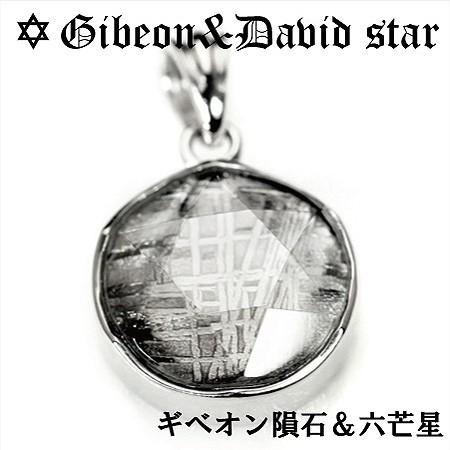 ギベオン隕石 六芒星（ダビデの星） 高品質シルバー ペンダントトップ｜メテオライト 本物保証