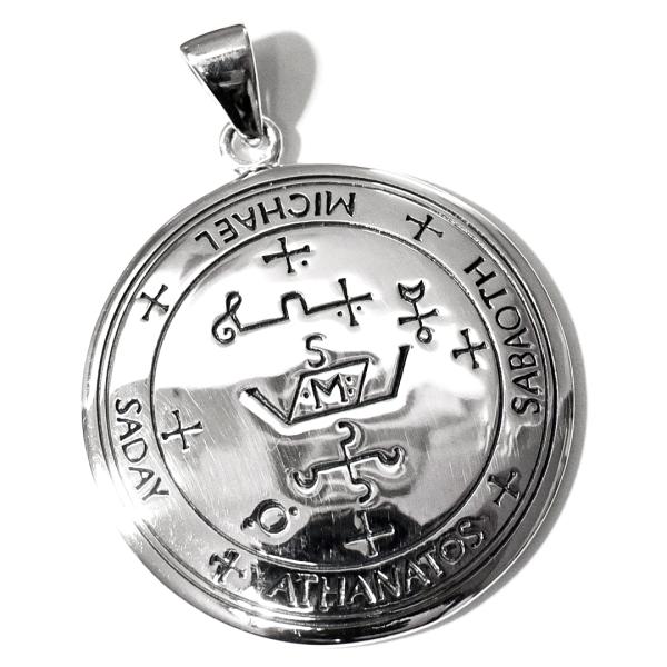 PETER STONE ソロモン王の鍵 大天使ミカエルの護符 シルバー ペンダントトップ｜アルマデル...