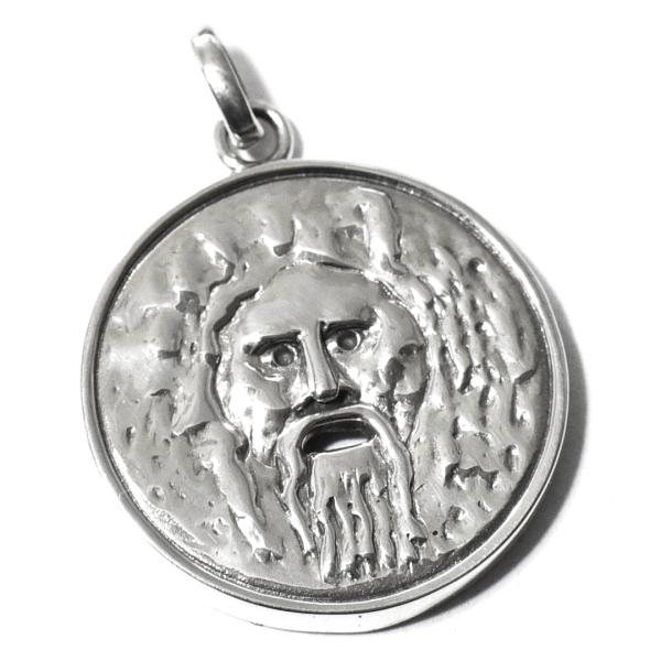 PETER STONE 真実の口 高品質シルバー ペンダントトップ｜Bocca della Veri...