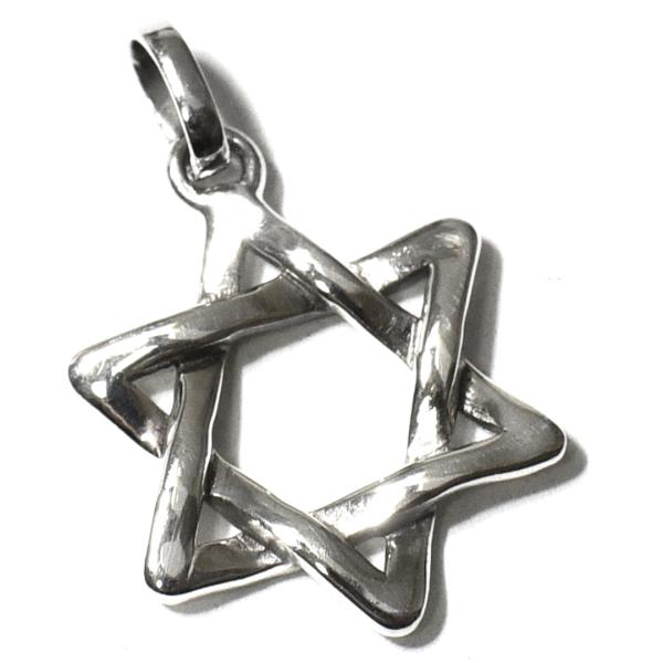 【PETER STONE】六芒星（ダビデの星）  スターリングシルバー ペンダントトップ