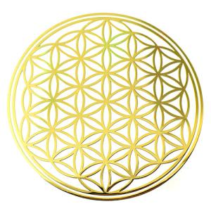 フラワーオブライフ(生命の花) 金色 メタル(金...の商品画像