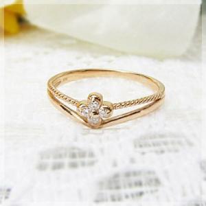 値下げ Ambrose アンブローズ Pt900 K18YG リング ダイヤモンド 0.31ct